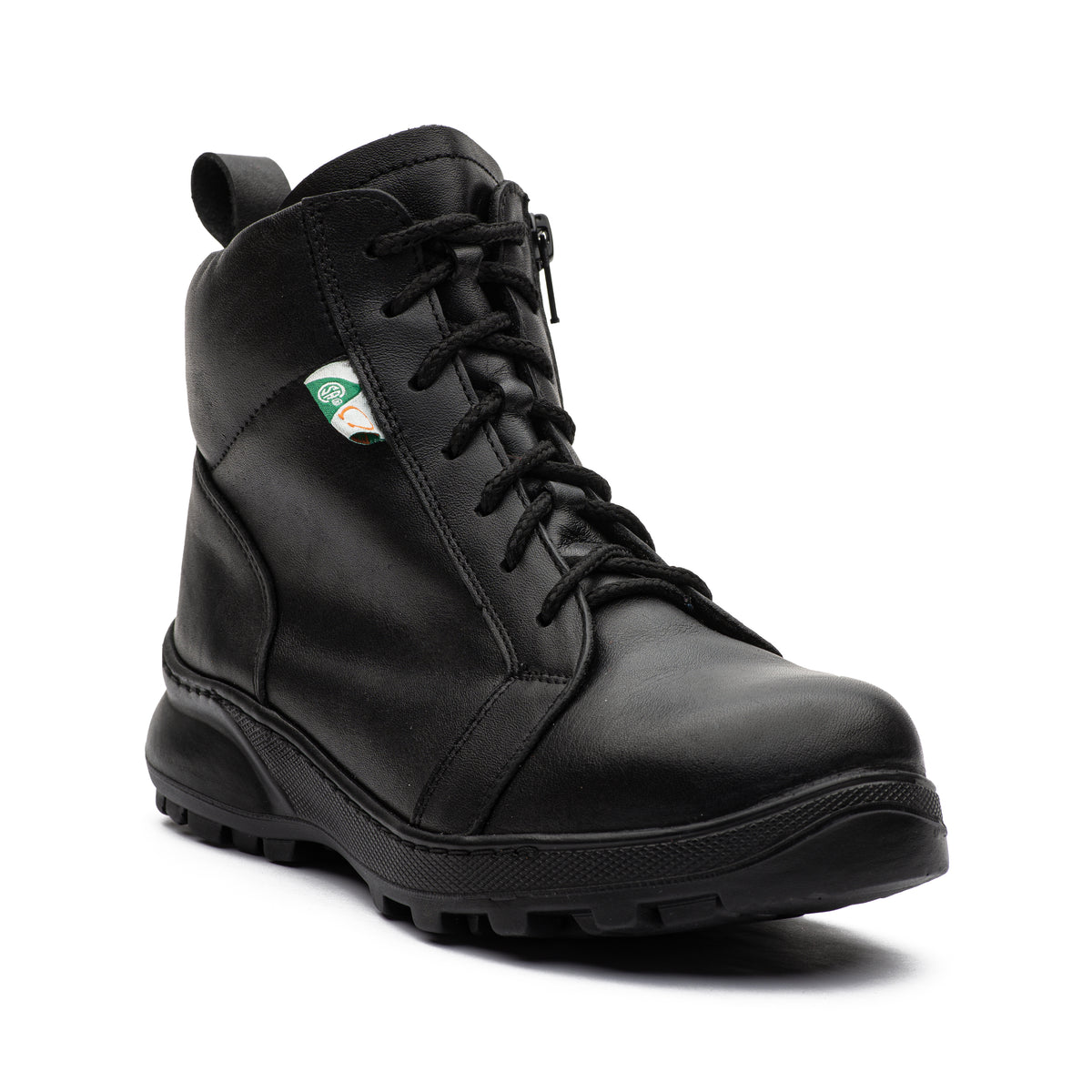 Ladies black sales work boots